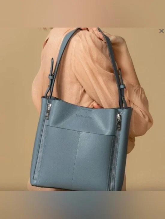 Louenhide Gray Baby Spencer Shoulder Tote Bag - Picture 2 of 11